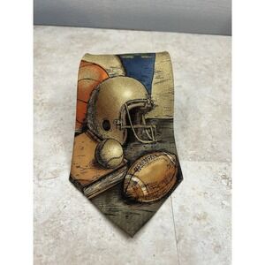 Eagles Wings‎  Vtg Silk University Notre Dame Fighting Irish Necktie Leprechaun